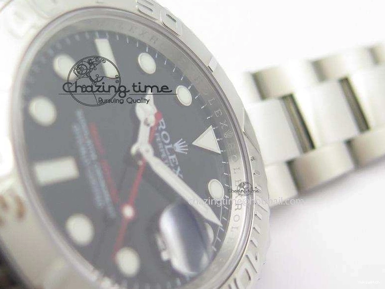 Edition 116622 Yacht-Master A2824 Noob Black Dial SS Best On Bracelet 0407